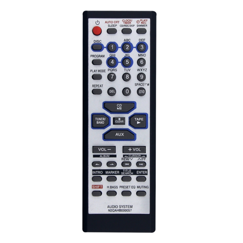 N2QAHB000057 Remote Control for Panasonic CD Stereo System SC-AK330