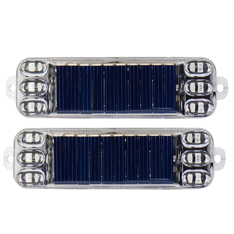 Motorcycle Solar Warning Rear Collision Prevention Strobe Light 4851973617049
