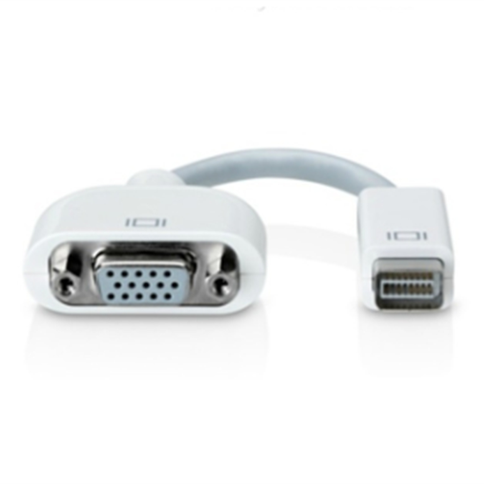 Mini Dvi To Vga Adapter Mini-Dvi To Vga Female Monitor White 4851973665217