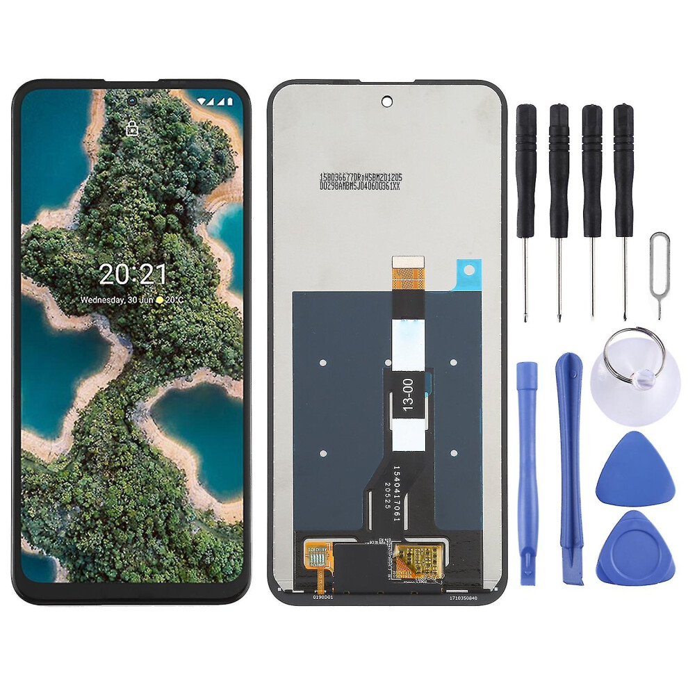 Kikidex (As Show, One Size) Tft Lcd Screen Compatible Nokia X20 With Digitizer Full Assembly (Black)-C Black