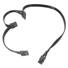 PCIe 6Pin Male to 3 SATA Power Supply Cable for Seasonic Focus Series