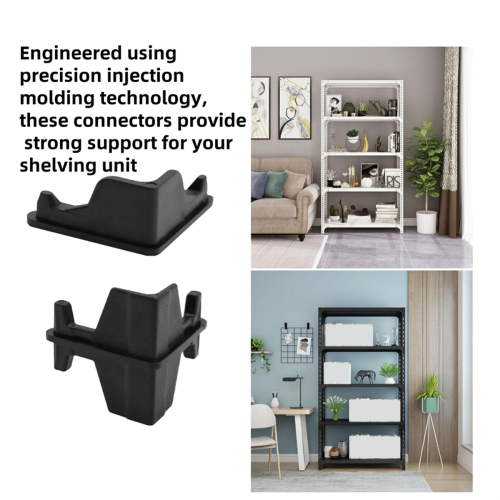20PCS Post Inserts Connectors for Shelf Heavy Duty Shelving Unit 2