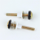 Kit de 2 vis de remplacement pour abattant de toilette, fixations robustes 6