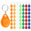 50 τεμάχια UID 13.56MHz Block 0 Sector Writable IC Card Keyfobs Key Tags 1