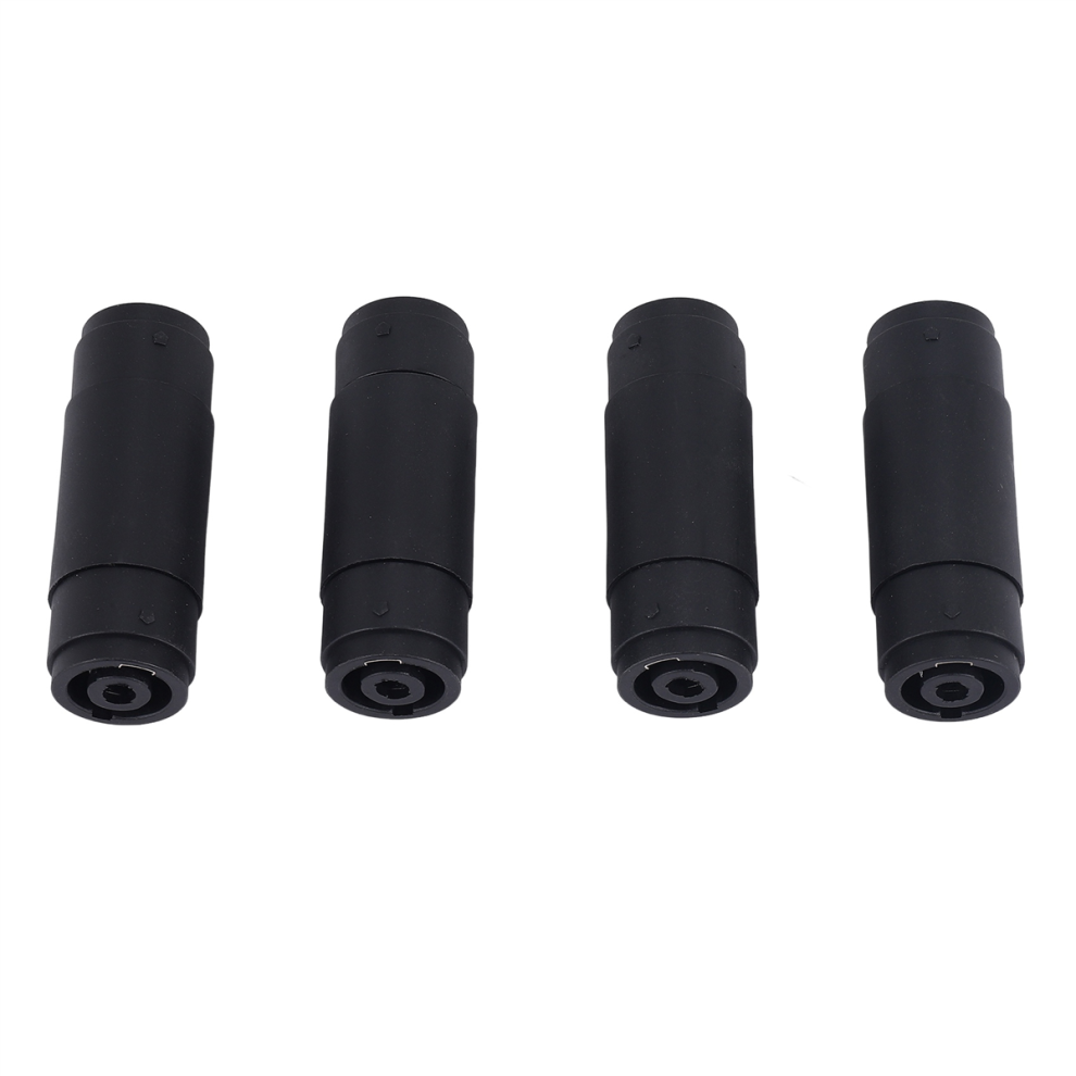 4Pin Speaker/Amp Speakon Female To Female Plug Jack Coupler (4 Pack) 4853167854476