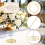 10 peças de suportes de mesa de 8,75 polegadas para recepção de formatura de casamento 7