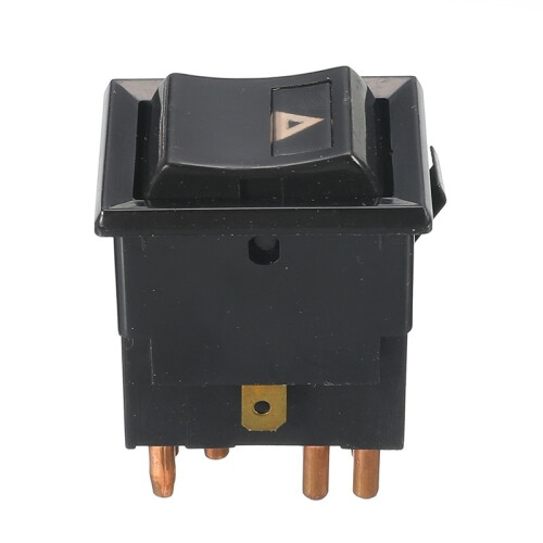 7 Pins Black Hazard Warning Lamp Switch For 90