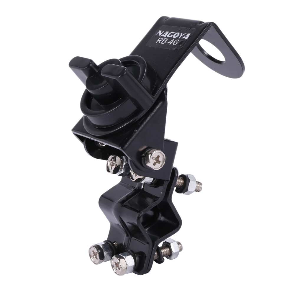 Support de montage noir pour autoradio mobile - antenne 218