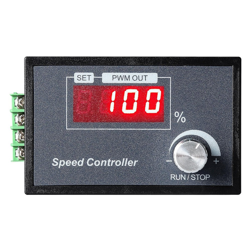 Pwm Dc Motor Speed Controller 6-60V 30A With Digital Display & Pcb 4853167866400
