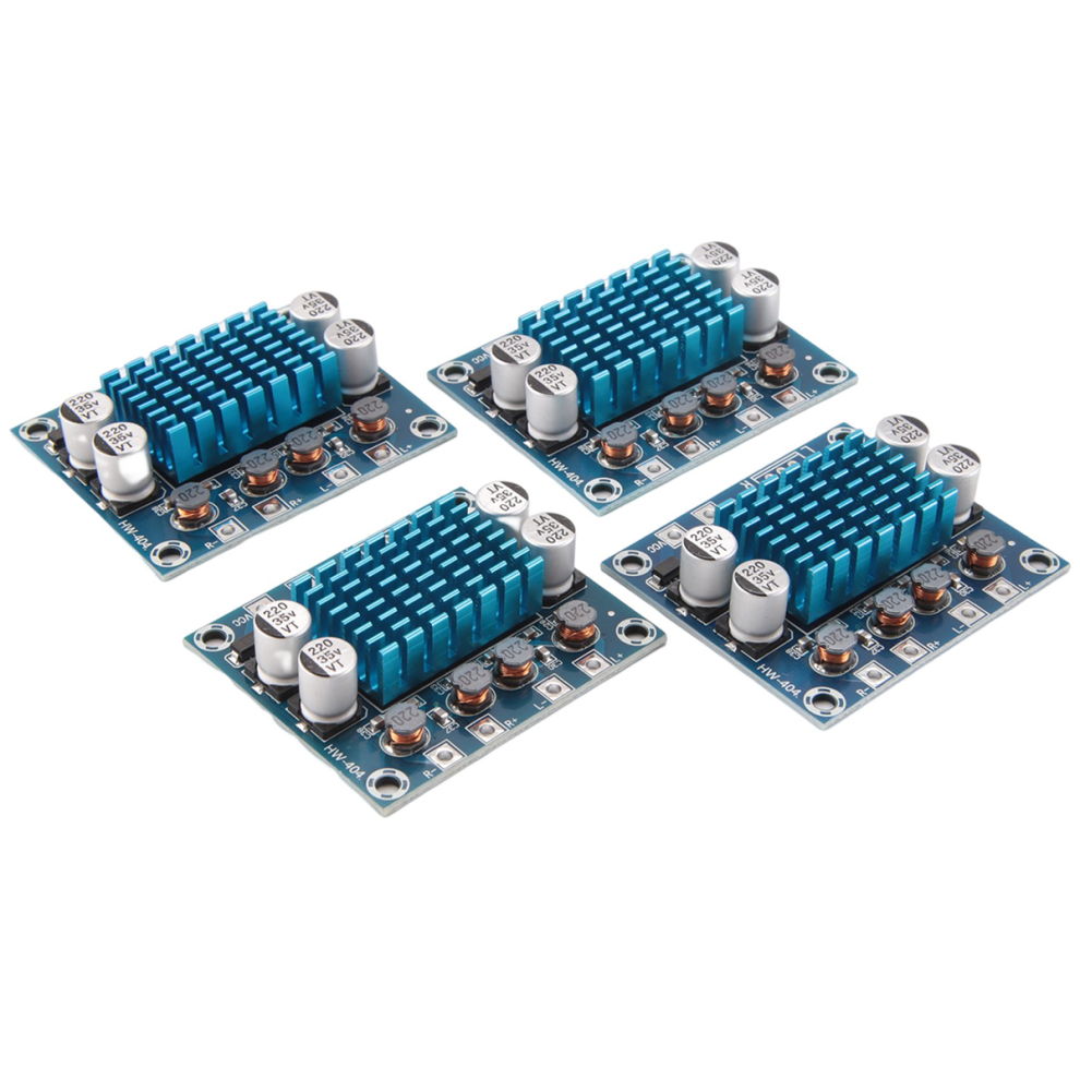 4Pcs 30W+30W 2.0 Channel Digital Stereo Audio Power Amplifier Board 4853167873286