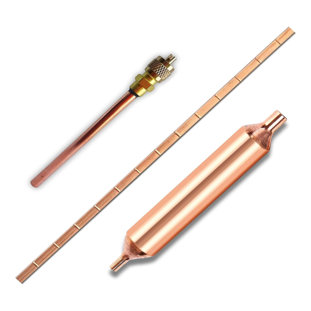 Filtre déshydrateur de réfrigérateur avec vanne de service d'accès