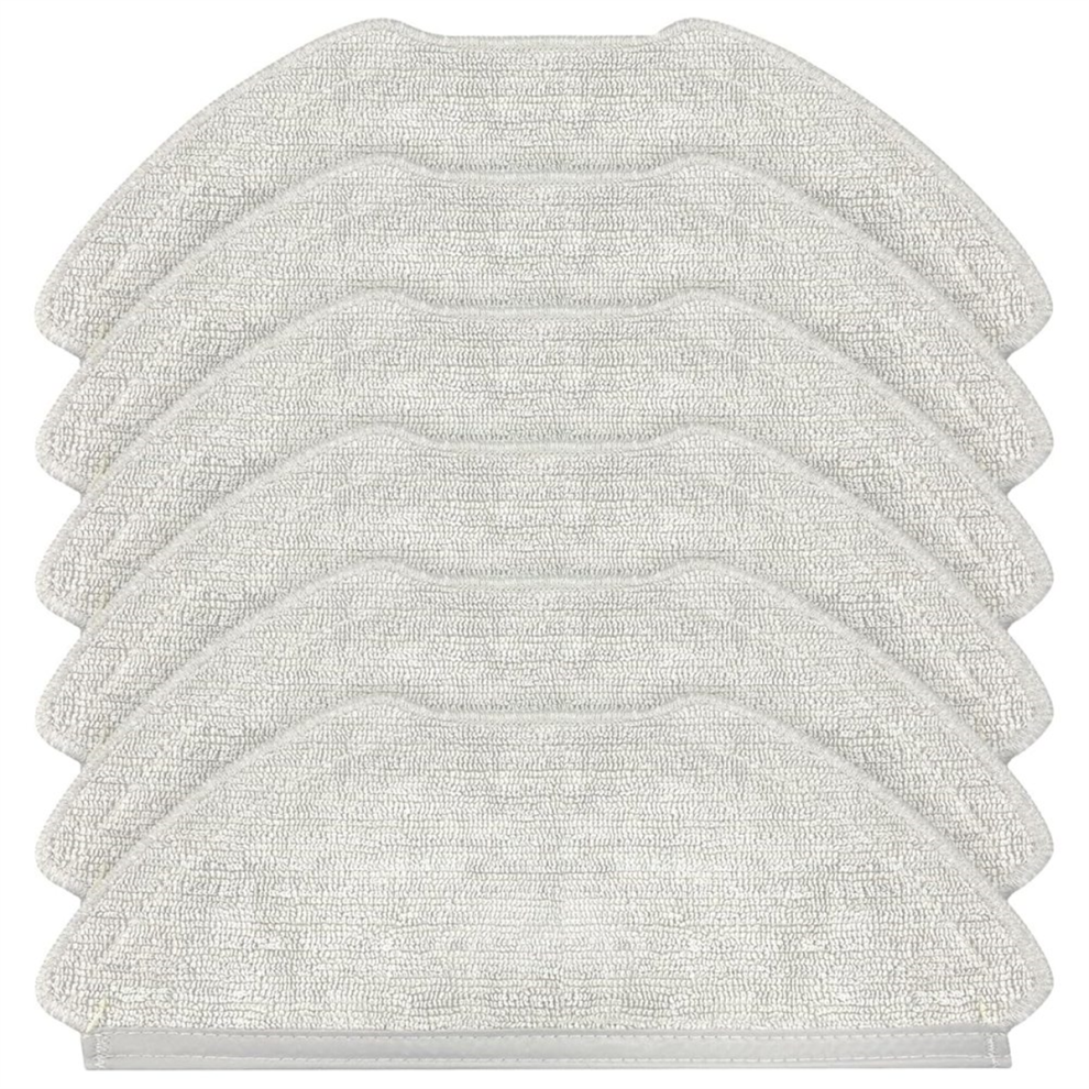 6 Piezas De Almohadillas De Trapeador Para Accesorios De Robot Aspirador T20-image