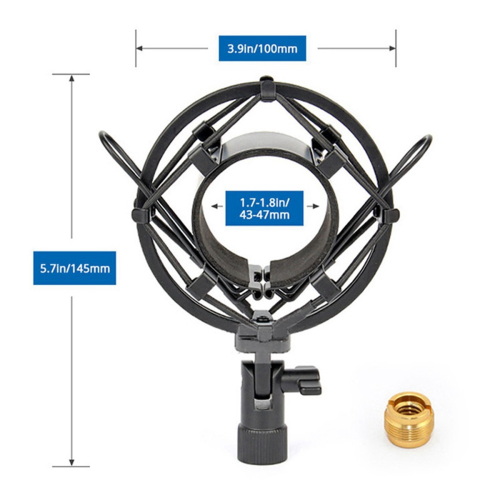 Universal Shock Mount for Microphones 45mm-52mm B 1