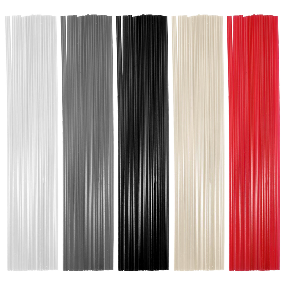 50Pcs Welding Rods - Pp/Pvc/Pe Plastic Welder Rods(Each Color 10Pcs) 4853167886996
