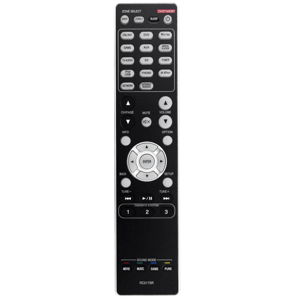 Rc017sr Remote Control For Stereo Av Home Theater Receiver 4853167884497