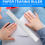 3 Pieces 8.4 Inches Metal Irregular Edges Ruler for Card Making Tools 4