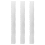 3 Pieces 8.4 Inches Metal Irregular Edges Ruler for Card Making Tools 3