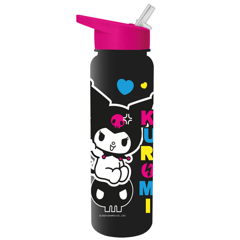 Kuromi Drinks Plastic Water Bottle-image-OPC-PHHNP7W-NEW