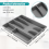 Drawer Kitchen Organizer Silverware Holder Organizer Cutlery Tray 7