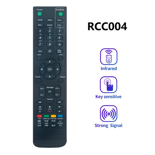 Télécommande de remplacement RCC004 pour téléviseur DVD CELLO C37115F 1