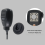 Suporte de carro com 2 ganchos para microfone, adequado para FT-7900R 2