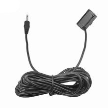 Microfono a clip audio per auto, spina jack da 3,5 mm, spina dritta