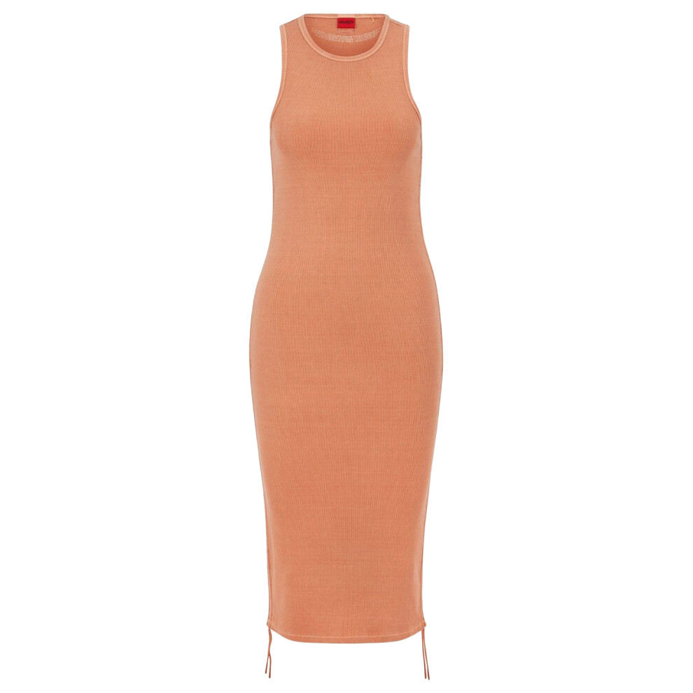 (8 UK, Orange) Hugo Boss Womens/Ladies Nerana Logo Dress
