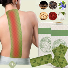 (One box (2 pieces per pack)) Dragon-Style Yin-Adjusting Heat Patch, A Chinese Ancient Herbal Warm Compress, Extended Size, Designed For Back