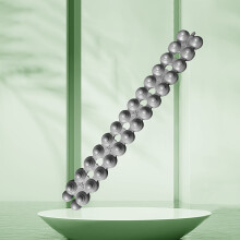 (grey) 1pc Pilates Training Stretching Device - Muscle Relaxation Massage - Back Loosening Yoga Training Equipment