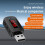 Auto Bluetooth 5.4 Adapter FM USB Sender Empfänger 2