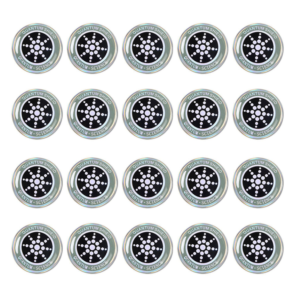 Markenlos 20Pcs Emf Protection Sticker Anti Radiation Cell Phone Sticker