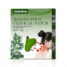 Cervical spine patch, Argy Wormwood Cervical Sticker Cervical Vertebra Warmer Pad Warm Moxibustion Argy Wormwood Patch Neck Hump