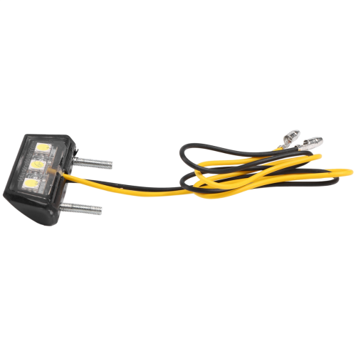 Motorcycle Decorative Led Taillight License Plate Light White 2