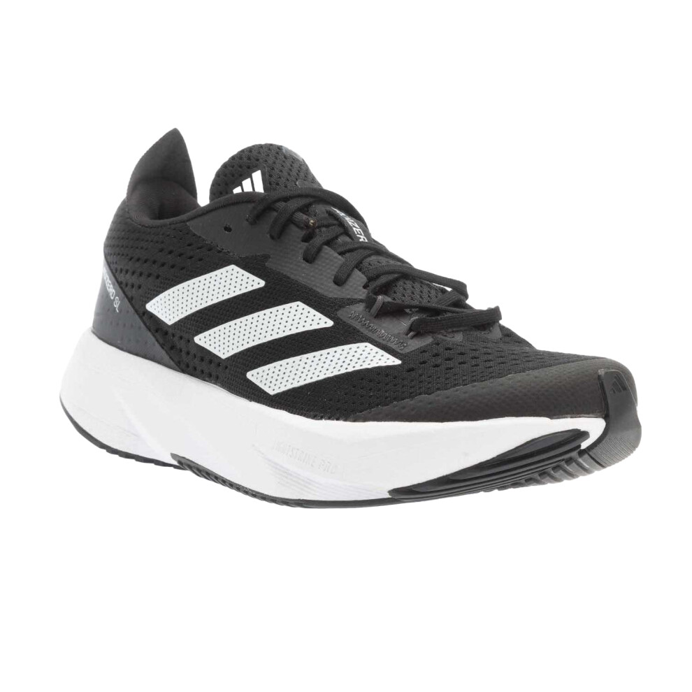 (4 UK, Black) Adidas Womens/Ladies Adizero Running Trainers