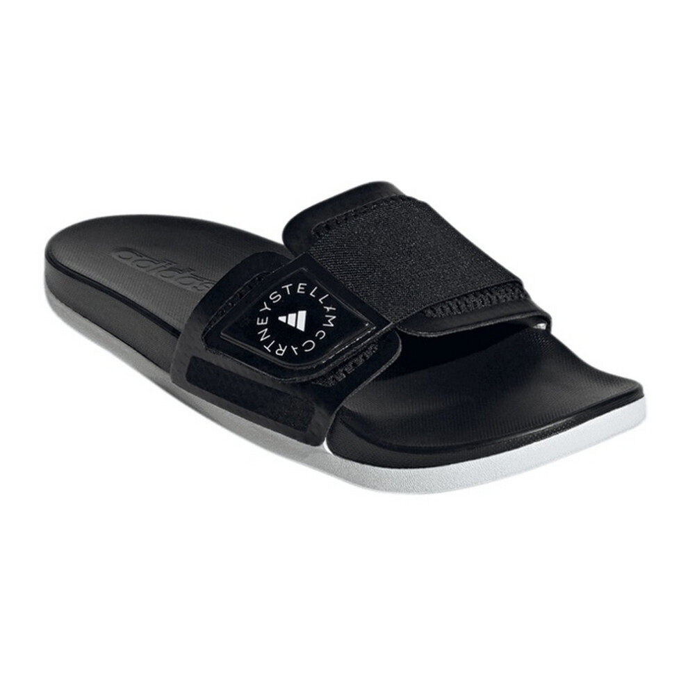 (6 UK R, Black) Adidas Womens/Ladies Stella McCartney Sliders