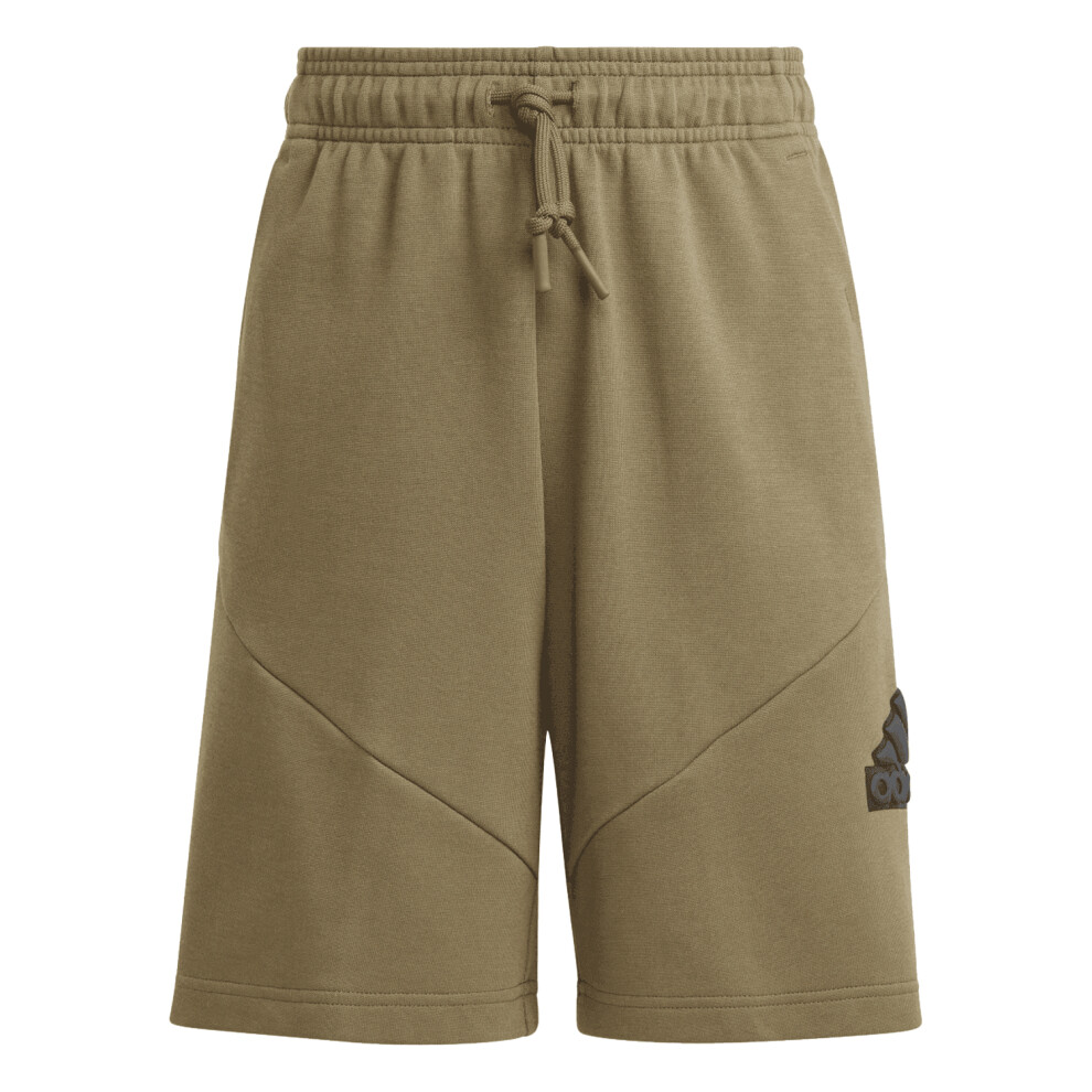 (13-14 Years, Olive Strata) Adidas Childrens/Kids Future Icon Logo Shorts