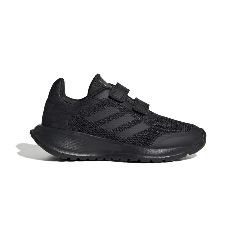 (5.5 UK, Black/Grey) Adidas Childrens/Kids Tensaur Run Trainers