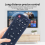 Remote Control Replacement for Android TV Box Set-Top Box Controller 2
