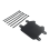 Cache-plaques d'immatriculation avant pour accessoires Surron Light Bee X 6