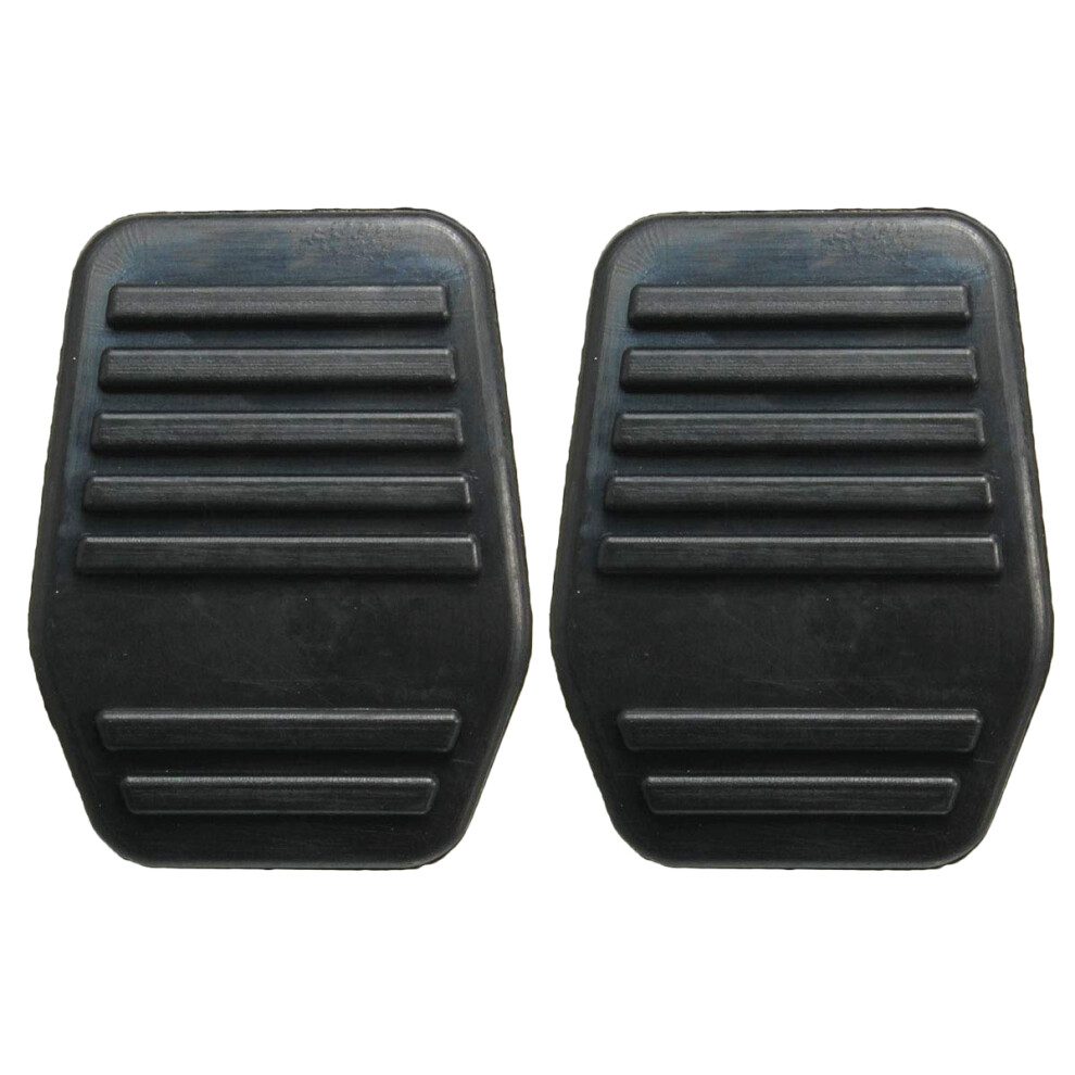 2X Pedal Pads Rubber Cover For Transit Mk6 Mk7 2000-2014 6789917 4853167825780