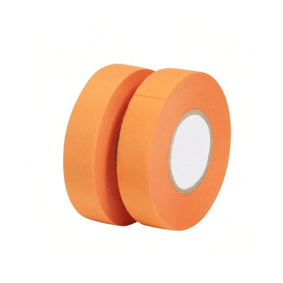 (19mmOrange20m) 20M Heat-resistant Flame Retardant Tape Adhesive Cloth Electrical Tape For Car Cable Harness Wiring Loom Protection-image-OPC-PHHRZD5-NEW