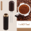 Espresso Coffee Stirrer Espresso Distribution Tool, Walnut Color 6