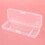 1 Pcs Storage Box Men Shaver Case Transparent Plastic Case 6