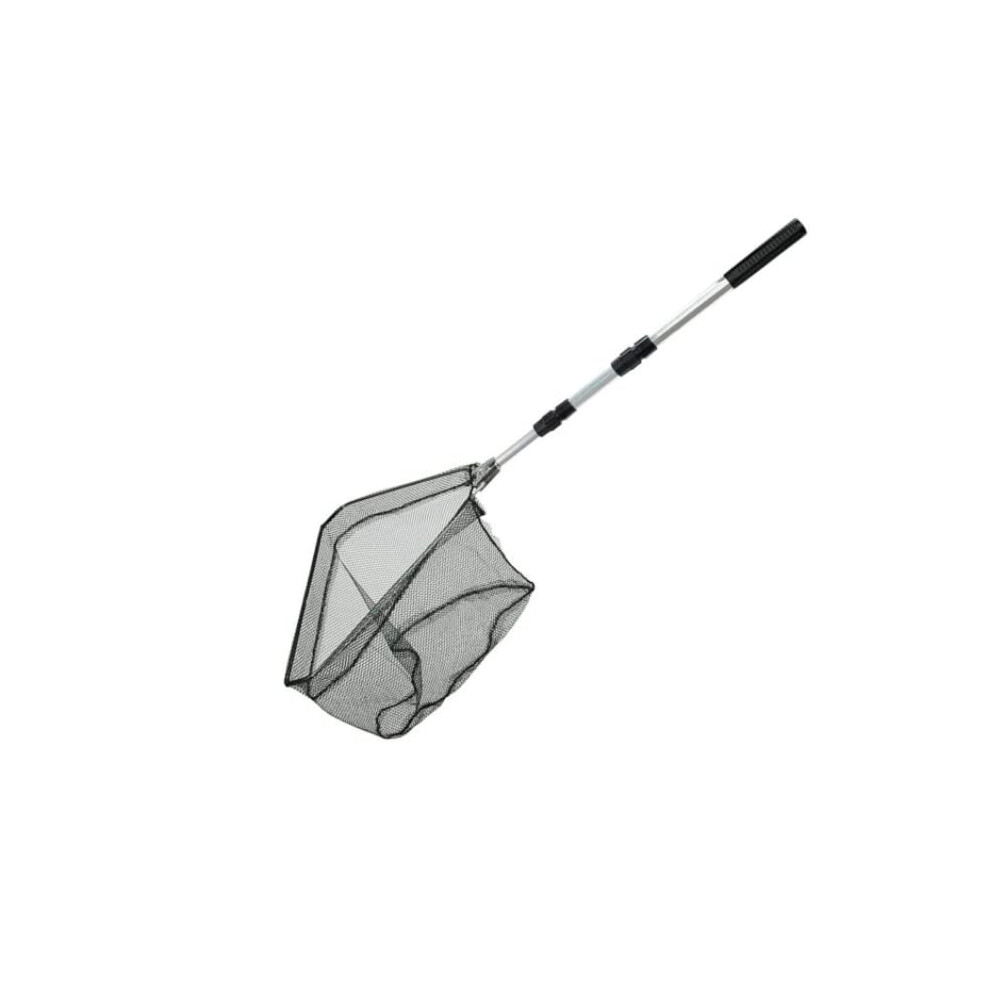 Garden Mile Telescopic Landing Net Lightweight Fishing Net Extends from 63cm to 150cm Aluminium Folding Fishing Pole