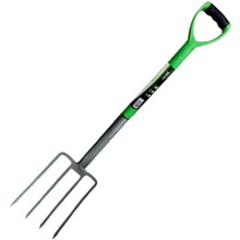 Garden Mile Carbon Steel 97cm Digging Fork Long Handled Garden Forks For Gardening Tools Border Fork Digging Tools For Outdoor