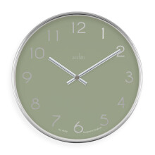 (Fern) Acctim Elma Wall Clock Quartz Debossed Foil Numerals  25cm