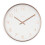 Acctim (White) Acctim Elma Wall Clock Quartz Debossed Foil Numerals  25cm 1