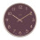 Acctim (Mulberry) Acctim Elma Wall Clock Quartz Debossed Foil Numerals  25cm 1