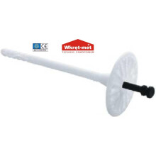 Cheville pour isolant avec clou en plastique Klimas LTX 10 x 120 mm 200 pièces