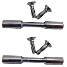 (As show, One size) 2x Titanium Alloy Bicycle Rear Fork Pivot Assembly And Bolts Set For Bike /3sixty Bike Parts Hy